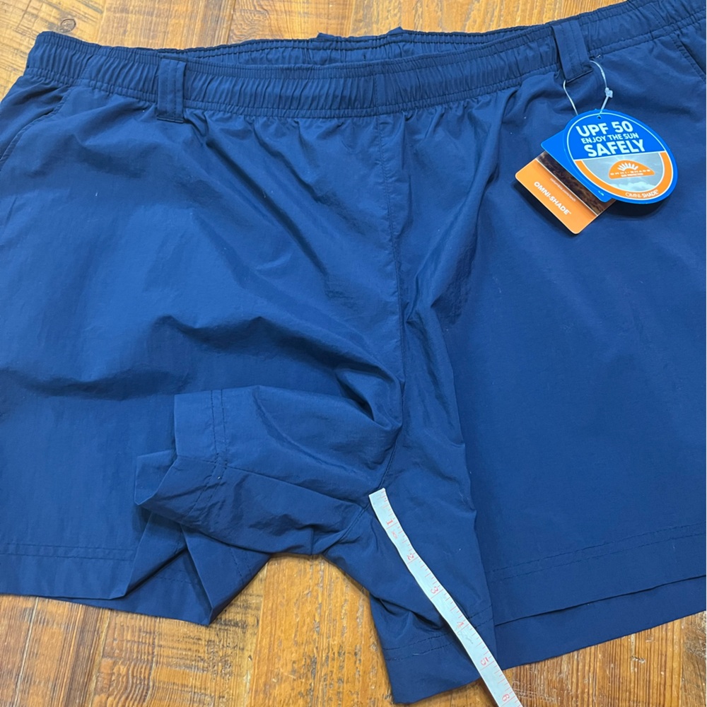 NWT Columbia Backcast Water Short Navy Blue Shorts, Size 2XL - Picture 6 of 12